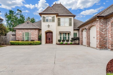 Nestled in the prestigious gated community of Le Triomphe Golf & on LeTriomphe Golf and Country Club in Louisiana - for sale on GolfHomes.com, golf home, golf lot