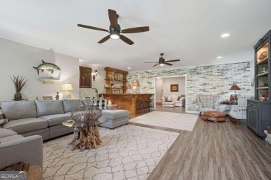 Exquisite Ranch Over Full Walk-out Terrace Level on Beautiful on The Highlands Course at Lake Arrowhead in Georgia - for sale on GolfHomes.com, golf home, golf lot