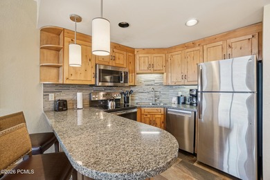 Enjoy true ski-in/ski-out living with this turnkey, fully on Canyons Golf Course in Utah - for sale on GolfHomes.com, golf home, golf lot