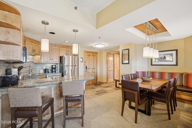 Enjoy true ski-in/ski-out living with this turnkey, fully on Canyons Golf Course in Utah - for sale on GolfHomes.com, golf home, golf lot