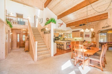 Stunning golf course home situated in an exceptional setting on Lake Almanor West Golf Course in California - for sale on GolfHomes.com, golf home, golf lot
