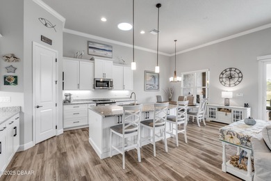 Built in 2021, this single-story, 3-bedroom, 2-bath home in on Venetian Bay Golf Course in Florida - for sale on GolfHomes.com, golf home, golf lot