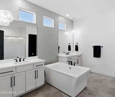 A bespoke residence defined by architectural detailing & refined on Sterling Grove Golf & Country Club in Arizona - for sale on GolfHomes.com, golf home, golf lot