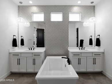 A bespoke residence defined by architectural detailing & refined on Sterling Grove Golf & Country Club in Arizona - for sale on GolfHomes.com, golf home, golf lot