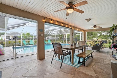 Welcome to this beautiful 3-bedroom, 2-bath, 2-car garage pool on Deep Creek Golf Club in Florida - for sale on GolfHomes.com, golf home, golf lot