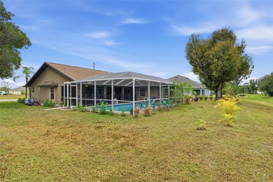 Welcome to this beautiful 3-bedroom, 2-bath, 2-car garage pool on Deep Creek Golf Club in Florida - for sale on GolfHomes.com, golf home, golf lot