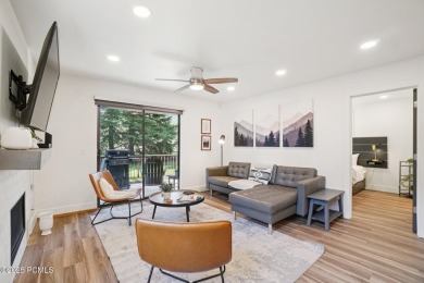 This beautifully updated 1-bedroom Red Pine Chalet offers the on Canyons Golf Course in Utah - for sale on GolfHomes.com, golf home, golf lot