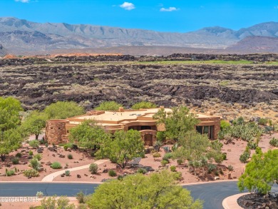 Located on prestigious Chaco Trail, this gorgeous and elegantly on Entrada at Snow Canyon in Utah - for sale on GolfHomes.com, golf home, golf lot