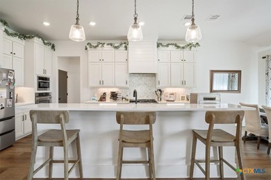 Experience modern luxury and Hill Country charm in this stunning on Mill Creek Golf Club in Texas - for sale on GolfHomes.com, golf home, golf lot