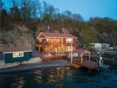 Life is Short Live on the Lake! In the Fingerlakes Region of New on King Ferry Golf Club in New York - for sale on GolfHomes.com, golf home, golf lot