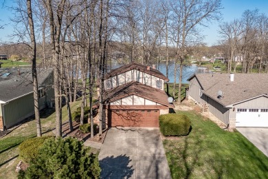 Welcome to your dream lakefront living on Big Bass Lake! This on Lake of Four Seasons Country Club in Indiana - for sale on GolfHomes.com, golf home, golf lot