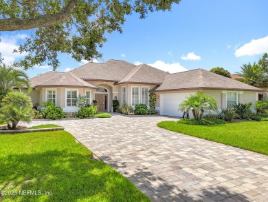 Immaculate concrete block home with high and coffered ceilings on Marsh Creek Country Club in Florida - for sale on GolfHomes.com, golf home, golf lot