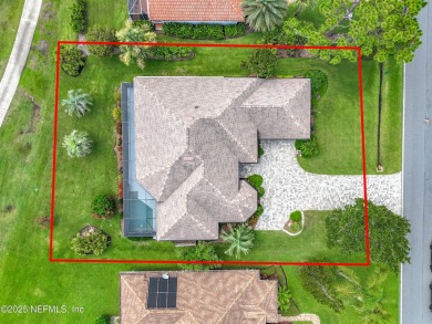 Immaculate concrete block home with high and coffered ceilings on Marsh Creek Country Club in Florida - for sale on GolfHomes.com, golf home, golf lot