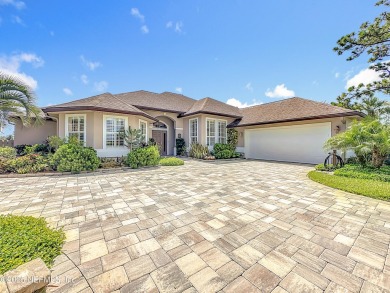 Immaculate concrete block home with high and coffered ceilings on Marsh Creek Country Club in Florida - for sale on GolfHomes.com, golf home, golf lot