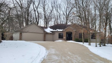 Beautifully designed home on very private lot in prime section on Autumn Ridge Golf Club in Indiana - for sale on GolfHomes.com, golf home, golf lot