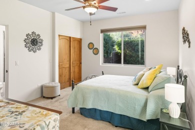 Experience the best of Sedona living in this Southwest-style on Oakcreek Country Club in Arizona - for sale on GolfHomes.com, golf home, golf lot