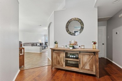 This lovely, improved single-story home is nestled within a on Woodbridge Golf Club in Texas - for sale on GolfHomes.com, golf home, golf lot