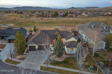 Perfectly positioned along the 16th hole of the prestigious Red on  in Nevada - for sale on GolfHomes.com, golf home, golf lot