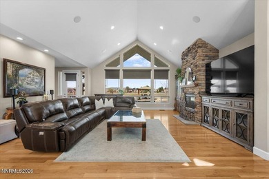 Perfectly positioned along the 16th hole of the prestigious Red on  in Nevada - for sale on GolfHomes.com, golf home, golf lot