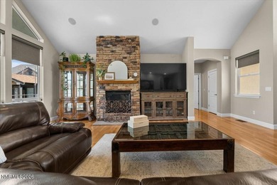 Perfectly positioned along the 16th hole of the prestigious Red on  in Nevada - for sale on GolfHomes.com, golf home, golf lot