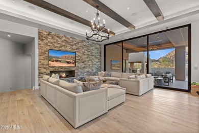Discover timeless elegance in this fully remodeled 6,020 sq ft on Desert Highlands Golf Club in Arizona - for sale on GolfHomes.com, golf home, golf lot