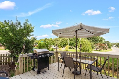 This beautifully updated home features a spacious living area on Hedingham Golf and Athletic Club in North Carolina - for sale on GolfHomes.com, golf home, golf lot
