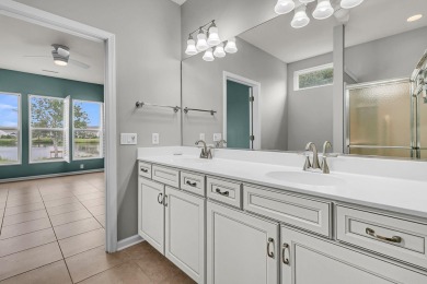 Tucked away on a uniquely private lot, this Tifton Walk home on Cypress Point Par 3 in South Carolina - for sale on GolfHomes.com, golf home, golf lot