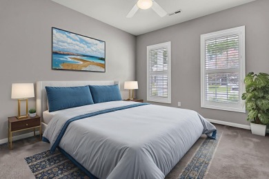 Tucked away on a uniquely private lot, this Tifton Walk home on Cypress Point Par 3 in South Carolina - for sale on GolfHomes.com, golf home, golf lot