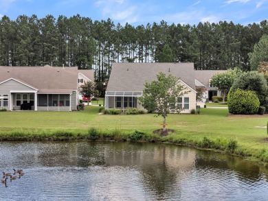Tucked away on a uniquely private lot, this Tifton Walk home on Cypress Point Par 3 in South Carolina - for sale on GolfHomes.com, golf home, golf lot