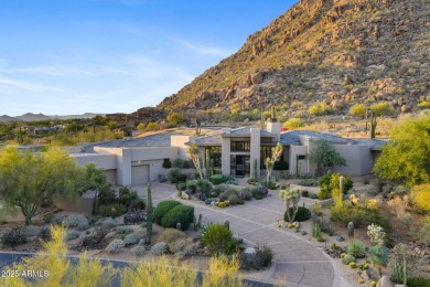 Discover timeless elegance in this fully remodeled 6,020 sq ft on Desert Highlands Golf Club in Arizona - for sale on GolfHomes.com, golf home, golf lot