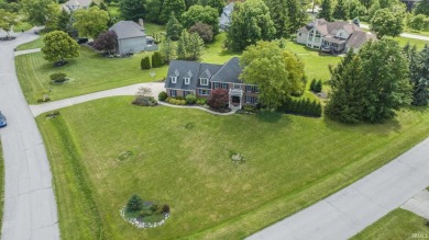 Luxury living in Sycamore Hills. This stately brick two-story on on Sycamore Hills Golf Club in Indiana - for sale on GolfHomes.com, golf home, golf lot