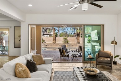 INCREDIBLE SINGLE STORY SECURED BEHIND DOUBLE GATES IS SOUTHERN on Southern Highlands Golf Club in Nevada - for sale on GolfHomes.com, golf home, golf lot