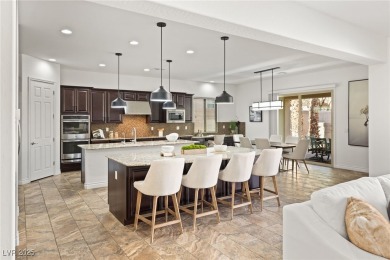 INCREDIBLE SINGLE STORY SECURED BEHIND DOUBLE GATES IS SOUTHERN on Southern Highlands Golf Club in Nevada - for sale on GolfHomes.com, golf home, golf lot