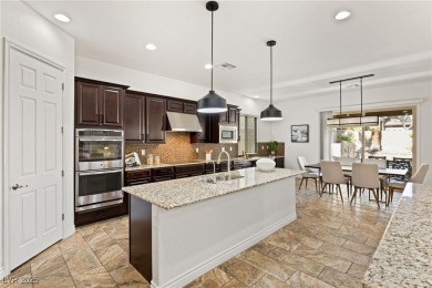 INCREDIBLE SINGLE STORY SECURED BEHIND DOUBLE GATES IS SOUTHERN on Southern Highlands Golf Club in Nevada - for sale on GolfHomes.com, golf home, golf lot