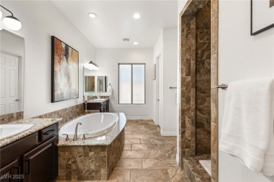 INCREDIBLE SINGLE STORY SECURED BEHIND DOUBLE GATES IS SOUTHERN on Southern Highlands Golf Club in Nevada - for sale on GolfHomes.com, golf home, golf lot