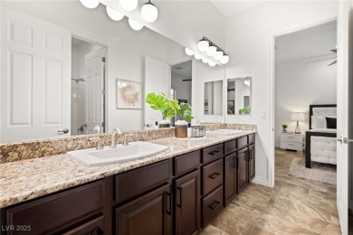 INCREDIBLE SINGLE STORY SECURED BEHIND DOUBLE GATES IS SOUTHERN on Southern Highlands Golf Club in Nevada - for sale on GolfHomes.com, golf home, golf lot