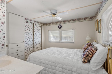 Mountain views, privacy, land ownership, and ideal snowbird on Tucson Estates Golf Course in Arizona - for sale on GolfHomes.com, golf home, golf lot