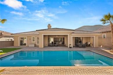 INCREDIBLE SINGLE STORY SECURED BEHIND DOUBLE GATES IS SOUTHERN on Southern Highlands Golf Club in Nevada - for sale on GolfHomes.com, golf home, golf lot