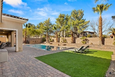 INCREDIBLE SINGLE STORY SECURED BEHIND DOUBLE GATES IS SOUTHERN on Southern Highlands Golf Club in Nevada - for sale on GolfHomes.com, golf home, golf lot