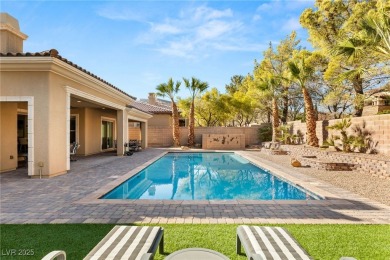 INCREDIBLE SINGLE STORY SECURED BEHIND DOUBLE GATES IS SOUTHERN on Southern Highlands Golf Club in Nevada - for sale on GolfHomes.com, golf home, golf lot