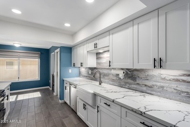 Welcome home to this beautifully remodeled 2-bedroom residence on Union Hills Country Club in Arizona - for sale on GolfHomes.com, golf home, golf lot