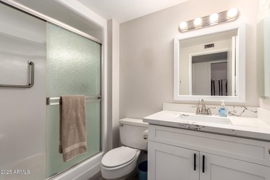 Welcome home to this beautifully remodeled 2-bedroom residence on Union Hills Country Club in Arizona - for sale on GolfHomes.com, golf home, golf lot