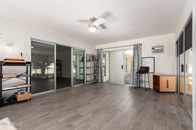 Welcome home to this beautifully remodeled 2-bedroom residence on Union Hills Country Club in Arizona - for sale on GolfHomes.com, golf home, golf lot