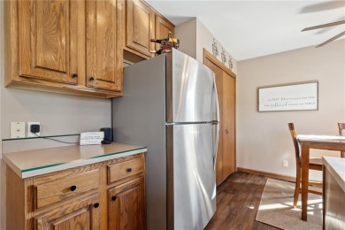 This stunning 4-bedroom, 2.5-bath home sits on a rare double lot on Hunters Ridge Golf Course in Iowa - for sale on GolfHomes.com, golf home, golf lot