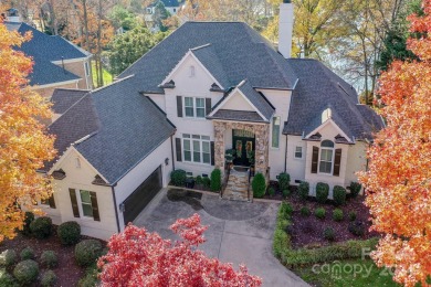 Luxury Waterfront living home w/Golf Course views in the on The Peninsula Club in North Carolina - for sale on GolfHomes.com, golf home, golf lot