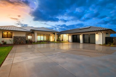 Shades of blue emerge as you enter this all new, custom, coastal on Kapalua Golf Club - Bay Course in Hawaii - for sale on GolfHomes.com, golf home, golf lot