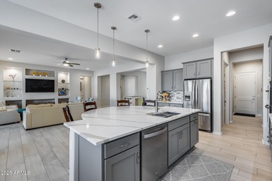 PRICED BELOW MARKET - MOVE-IN READY WITH OVER $73K IN BUILDER on Poston Butte Golf Club in Arizona - for sale on GolfHomes.com, golf home, golf lot