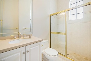 This exceptional 3-bedroom plus den, 3.5-bathroom estate home in on West Bay Beach and Golf Club in Florida - for sale on GolfHomes.com, golf home, golf lot