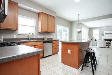 Welcome home to this beautifully updated 4-bedroom, 2.5-bath on Kinsale Golf and Fitness Club in Ohio - for sale on GolfHomes.com, golf home, golf lot