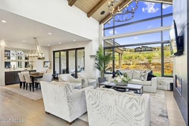 Full Talisker Club Membership Included.....this 4 BR home has on Talisker Club At Tuhaye in Utah - for sale on GolfHomes.com, golf home, golf lot